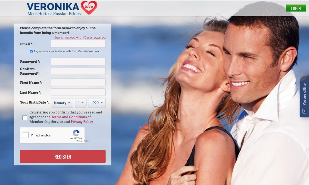 VeronikaLove main page